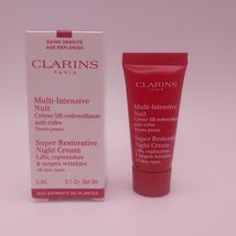 Clarins Super Restorative Night Cream .1oz All Skin Types - $160.32 MXN