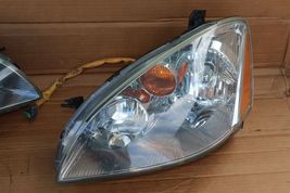 03-04 Nissan Altima Xenon HID Headlight Head Light Lamps Set L&R - POLISHED image 3