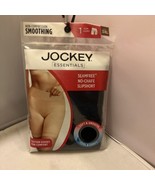 Jockey Essentials Women Slipshort Non Compression Shapewear Underwear Black - $13.98
