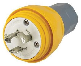 20A Watertight Locking Plug 3P 3W 125/250Vac - $84.99