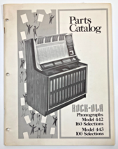 ROCK-OLA Model 442 443 Jukebox PARTS CATALOG List Original Vintage Phono... - £23.38 GBP