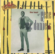 Gene McDaniels - A Hundred Pounds Of Clay The Best of (CD 1995) VG+++ 9.5/10 - £11.98 GBP