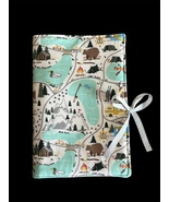 New Handmade Camping Quilted Journal Notebook  - $8.50