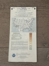 Vintage Sectional Aeronautical Chart Map of Phoenix 1985 20.5&quot; X 53&quot; - $30.00