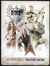 ESP Guitars 2008 ad Shadows Fall Jon Donais Michael Amott Arch Enemy Chimaira - £3.38 GBP