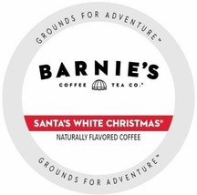 Barnie&#39;s Coffee Kitchen Santa&#39;s White Christmas 24 to 144 K cup Pick Any... - $28.89+
