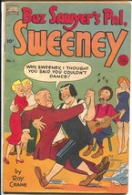 Buz Sawyer&#39;s Pal Sweeny #5 1949-Standard-Roy Crane-weird story-terrific art-VG- - £46.39 GBP