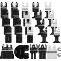 31Pcs Multitool Blades Wood Metal Drywall Oscillating Tool Saw Blades Un... - $42.99