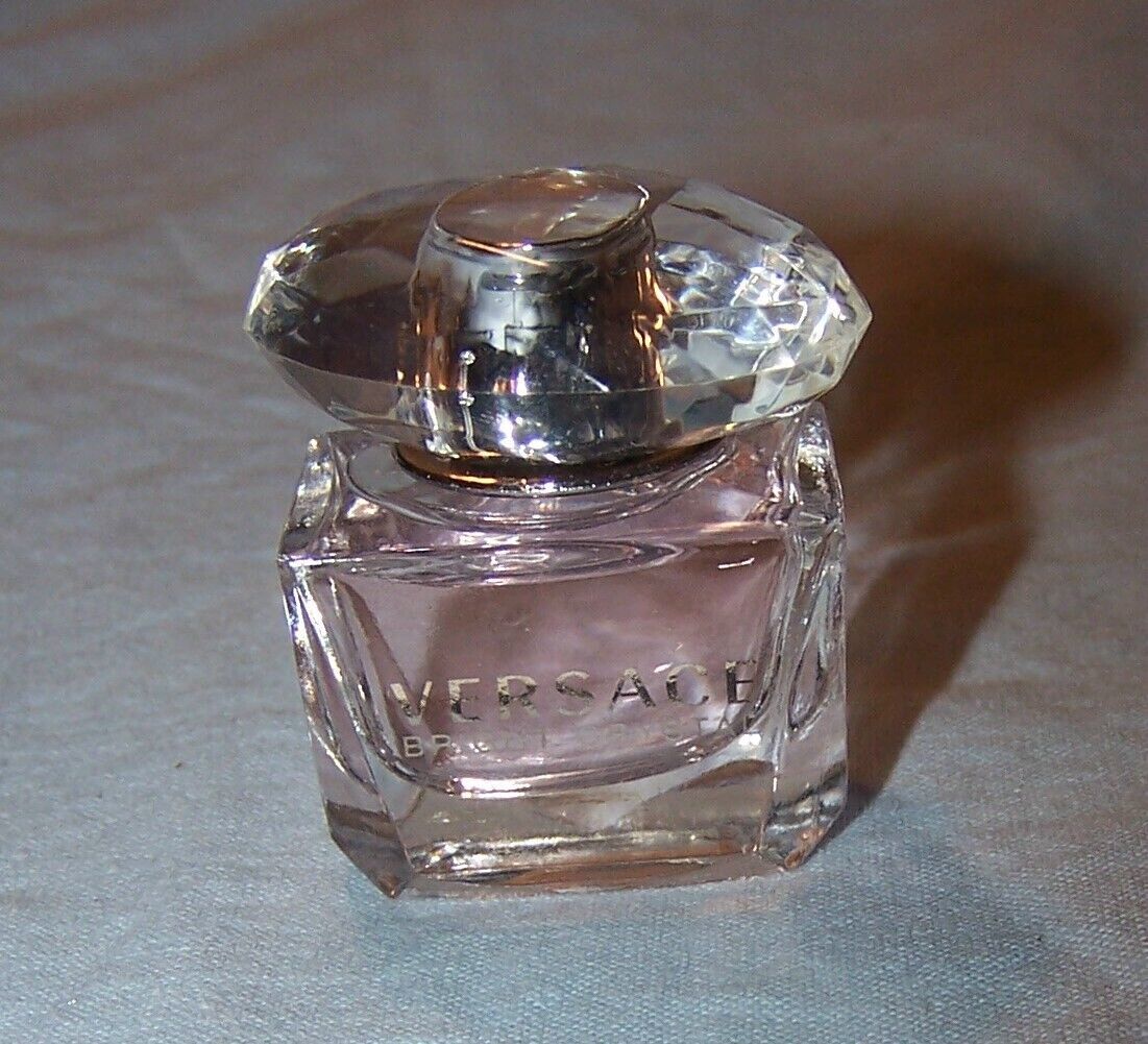 Vintage Mini Versace Bright Crystal Eau de Toilette 36m Bottle-Lot 11 - $18.50