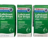 Walgreens Lubricant Eye Drops For Dry Eye 0.5 OZ Exp 07/2025 Pack 3 - $29.69