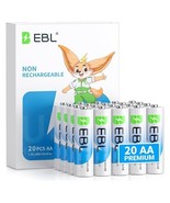 AA Batteries 20 Pack 1.5V Alkaline, Long-Lasting Double A Batteries Cadm... - $209.24 MXN