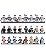 Star Wars The Bad Batch 501st Legion ARC troopers Wolfpack 24pcs Minifigures Toy - $35.49