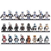 Star Wars The Bad Batch 501st Legion ARC troopers Wolfpack 24pcs Minifigures Toy - £28.26 GBP
