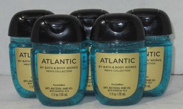 Bath &amp; Body Works PocketBac Hand Gel Lot Set of 5 ATLANTIC MEN&#39;S COLLECTION - £13.89 GBP
