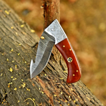 Handmade Damascus Folding Blade Pocket Knife Tactical - Gut Hook Skinner... - $31.67