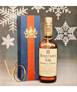 1960 Seagram&#39;s VO Canadian Whiskey Advertisement Distillery Liquor Holid... - $29.99