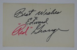 Red Grange Signed 3x5 Index Card Chicago Bears Autographed HOF Personalized - £55.18 GBP