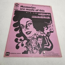 Memories are Made of This New Hammond Organ Course 1955 Gilkyson, Dehr, ... - $5.98