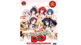 DVD Anime Uncut High School DXD Season 1-4 Series (1-49 End) + 4 OVA English Dub - £24.81 GBP