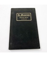 In Memoriam Woodrow Wilson Late President of the United States 1st Editi... - $19.79