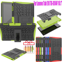 For Lenovo Tab E10 TB-X104F 10.1" Heavy Duty Hybrid PC Stand Rugged Case Cover - $100.70
