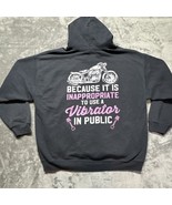 Because It&#39;s Inappropriate In Public Hoodie XL Gildan Tag - $30.99