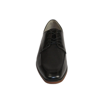 Men's Shoes Steve Madden Soft Leather upper Lace Up Imala Black image 3