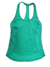 Asics Women&#39;s Flex Work Out Racerback Tank Top, Aqua Green, XS - £17.46 GBP