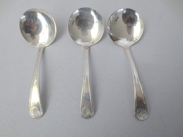 3 William Adams Sheffield England Cream Ladles Shell Design - £20.03 GBP