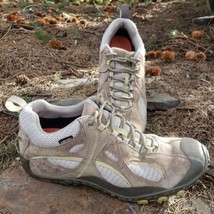 Merrell Hiking Shoes Womens 9 Chameleon Arc Wind Gortex Taupe OrthoLite Vibram - $36.46