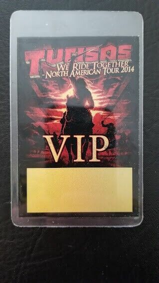 TURISAS - ORIGINAL 2014 NORTH AMERICAN TOUR LAMINATE BACKSTAGE PASS - $46.00