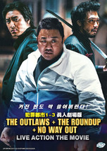 The Outlaws +The Roundup + NO WAY OUT Live Action Movie Collection DVD - £18.84 GBP