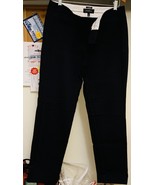 Talbots Pants Women’s 8 Black Hampshire Ankle Curvy Straight Leg Stretch - $24.60 CAD