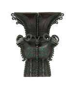 Four Sheep Squared Ornaments Sanxingdui Cultural and Antique Bronze Tripod - $1,378.00