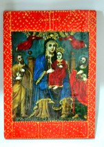 &quot;Madonna and Child&quot; Handmade Modern Armenian Icon - $485.32 MXN