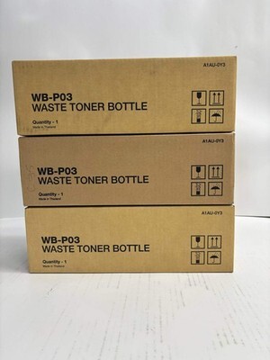 3 Genuine Konica Minolta BH C3100P,C3110 Waste Toner Container WB-P03, A1AU-0Y3 Item image 3