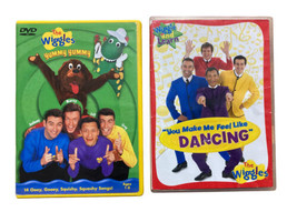 The Wiggles 2 DVD Lot Yummy Yummy  &amp; You Make Me Feel Like Dancing - £10.19 GBP
