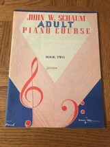 John W. Schaum Adult Piano Course Book - £14.81 GBP