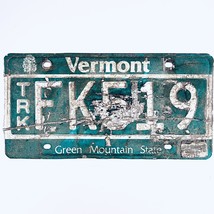  United States Vermont Green Mountain Truck License Plate TRK FK519 - $336.54 MXN
