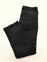 Gloria Vanderbilt Women&#39;s Black Jeans Size 12 Stretch High Rise Tapered Leg - $12.86
