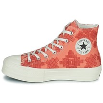 Converse Women&#39;s Chuck Taylor All Star Lift Hi Manta Orange A02233C - $33.87+