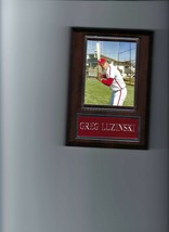 GREG LUZINSKI PLAQUE BASEBALL PHILADELPHIA PHILLIES MLB - £3.11 GBP