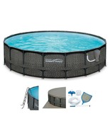 Summer Waves Elite 20ft x 48in Above Ground Frame Swimming Pool Set with... - £1,174.69 GBP
