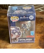 Funko Pop Marvel Avengers Captain America #32 Target w/Protector New Sealed - $17.28 CAD