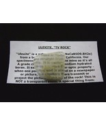 (r34-20) 1-3/8&quot; Ulexite gemstone Mineral TV rock Boron California mine s... - £8.17 GBP