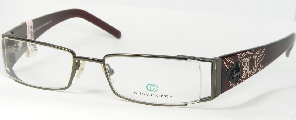 Collection Creativ 1394 900 OLIVE-GREEN UNIQUE EYEGLASSES GLASSES 50-18-... - $76.21