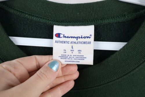 Vintage Champion Mens Large Faded Spell Out Michigan State University Sweatshirt Item image 7