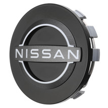 Fits 2023-2024 Nissan Altima / Maxima / Versa - One 2 1/8&quot; Black Center Cap - £19.63 GBP