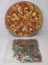 Springbok Puzzle Mama Mia Circular Round Circle Pizza Puzzle Missing 2 Pieces - $24.74