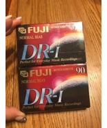 Fuji DR I 90 minute Normal Bias Audio cassette 2 pack Extraslim Case - €15,58 EUR